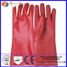 Towel Lined PVC heavy duty protective gloves